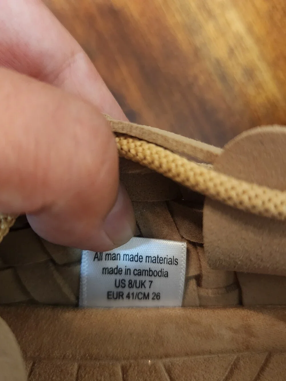 Malibu- Latigo Huarache Sandals | Brand New With Tags | Tan | Men's Size 8